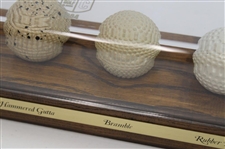 Classic Craftsman Ltd. Ed. 'History Of The Golf Ball' Display - From The Feathery – Modern Ball