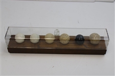 Classic Craftsman Ltd. Ed. 'History Of The Golf Ball' Display - From The Feathery – Modern Ball