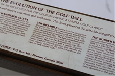 Classic Craftsman Ltd. Ed. 'History Of The Golf Ball' Display - From The Feathery – Modern Ball
