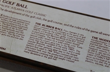 Classic Craftsman Ltd. Ed. 'History Of The Golf Ball' Display - From The Feathery – Modern Ball