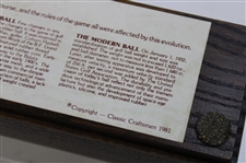 Classic Craftsman Ltd. Ed. 'History Of The Golf Ball' Display - From The Feathery – Modern Ball