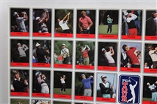 1990 Pga Tour 66 Card Set, Uncut Sheet