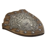 1903 Kashmir Golf Club Silver Shield Trophy - Hallmarked Glasgow