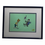 Hanna – Barbera “Putt To The Mutt” Limited Ed. Serigraph Cel “The Jetsons” Triple Matted & Framed