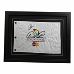 Arnold Palmer Signed Framed Arnold Palmer Invitational Flag JSA ALOA
