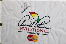 Arnold Palmer Signed Framed Arnold Palmer Invitational Flag JSA ALOA