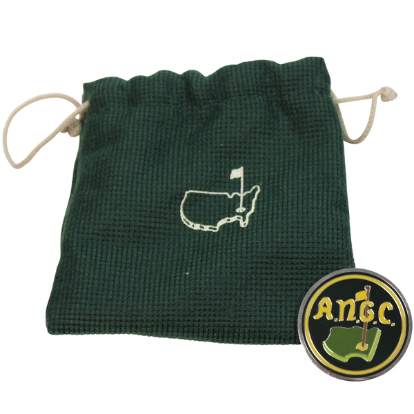 Augusta National GC A.N.G.C. Commemorative Vintage Themed Medallion in Bag