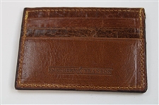 Masters Tournament Stitched Smathers & Branson Leather CC Wallet in Box