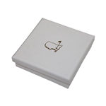 Masters Tournament Mother of Pearl Stud Map Earrings in Box