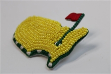 Masters Tournament Logo Brooch by Mignonne Gavigan in Original Bag/Box