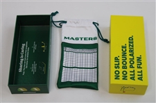 Masters Tournament 'Leaderboard' Themed Sunglasses w/Carry Bag & Box