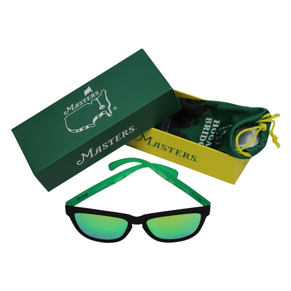 Masters Tournament Hogan Bridge Themed Sunglasses w/Carry Bag & Box
