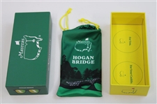 Masters Tournament 'Hogan Bridge' Themed Sunglasses w/Carry Bag & Box