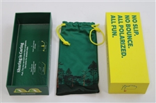 Masters Tournament 'Augusta Pines' Themed Sunglasses w/Carry Bag & Box