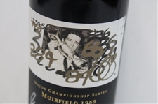 Gary Player Signed 'Muirfield 1959' Ltd Ed Major Champ Series 2003 Wine Bottle JSA ALOA