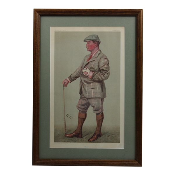 Leslie Ward’s (June 18Th, 1903) Spy “Muir” From Vanity Fair, London, Chromolithograph