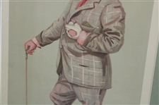 Leslie Ward’s (June 18Th, 1903) Spy “Muir” From Vanity Fair, London, Chromolithograph