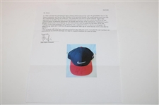 Tiger Woods Signed Sunday Final Rd 1998 Doral Open Worn Hat JSA FULL w/Letter & Photo