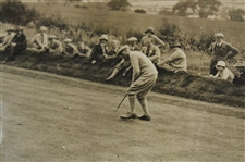 1924 Harry Vardon & JH Taylor at Mundesley Links, Norfolk Original Photo