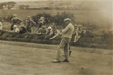 1924 Harry Vardon & JH Taylor at Mundesley Links, Norfolk Original Photo