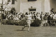 1930 Bobby Jones US Amateur at Merion Grand Slam Final Type I Photo PSA LOA