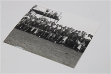B&W Photo of Ten (10) Masters Champions w/ 1956 Image
