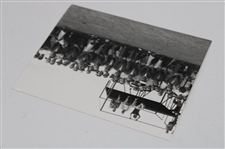B&W Photo of Ten (10) Masters Champions w/ 1956 Image