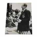 1950 Open Championship Bobby Locke B&W Photo