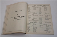 1947 Chicago Victory National Golf Championship Program