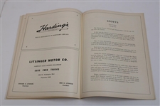 1947 Chicago Victory National Golf Championship Program
