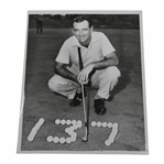 Lloyd Mangrum 1953 Tam O Shanter B&W Press Photo