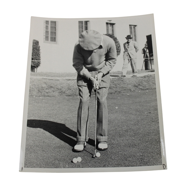 Circa 1950 Ben Hogan Practicing at Riviera B&W Alex Morrison Photo