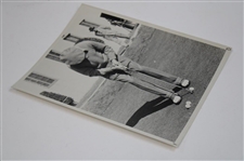 Circa 1950 Ben Hogan Practicing at Riviera B&W Alex Morrison Photo