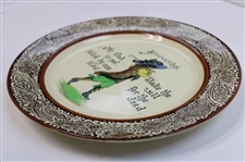 Vintage Royal Doulton 'Proverbs' Ceramic Plate