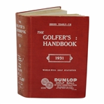 1931 The Golfers World-Wide Golf Statistics Handbook