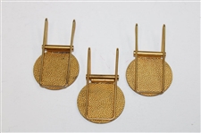 1974, 1977 & 1984 Western Golf Assoc. Pro-Am Badges/Clips - Tom Watson Winner