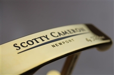 Tiger Woods Victory Gold Plated TE13 Newport Putter Won in 1998 for the Bellsouth Classic w/COA
