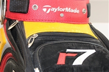 Sergio Garcia Signed Match Used Taylormade R7 Full Size Staff Golf Bag JSA ALOA