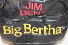 Jim Dent Personal Match Used Big Bertha Full Size Golf Bag w/Steve Williams Photomatch