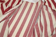 Vtg Bing Crosby National Pro-Am Red & White Striped Pendleton Wool Shirt w/Salver