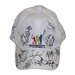 Jordan Spieth, Justin Thomas & others Signed Drive Chip & Putt Championship Hat JSA ALOA