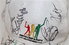 Jordan Spieth, Justin Thomas & others Signed Drive Chip & Putt Championship Hat JSA ALOA