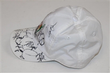 Jordan Spieth, Justin Thomas & others Signed Drive Chip & Putt Championship Hat JSA ALOA