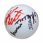 Pebble Beach Pro-Am Champs O Meara, Kite & Irwin Signed Cypress Point Logo Golf Ball JSA ALOA
