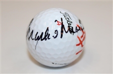 Pebble Beach Pro-Am Champs O' Meara, Kite & Irwin Signed Cypress Point Logo Golf Ball JSA ALOA