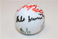 Pebble Beach Pro-Am Champs O' Meara, Kite & Irwin Signed Cypress Point Logo Golf Ball JSA ALOA