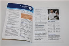 Jack Nicklaus Signed 2005 The Open Friday Pairing Guide - Last Major Round Ever Played  JSA ALOA