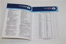 Jack Nicklaus Signed 2005 The Open Friday Pairing Guide - Last Major Round Ever Played  JSA ALOA