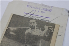 1969 Walter Hagen In His Prime Photo