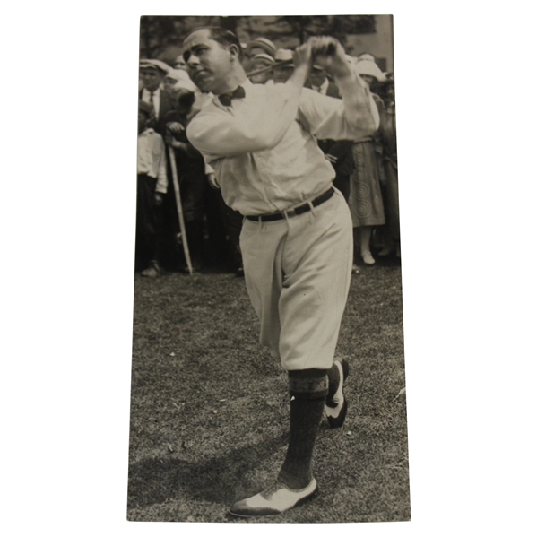 1928 Walter Hagen Watching Shot Photo